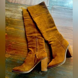 Steve Madden suede knee-high boots